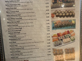 Sushi Plus menu