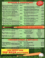 Big 10 Sports Grill menu