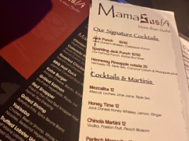 MamaSushi Passaic menu