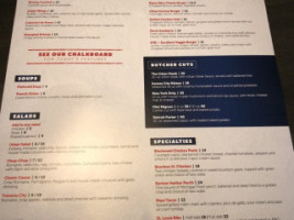 Urban Steak menu