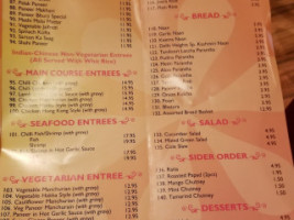 Delhi Heights menu