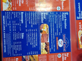 Royal Waffle King menu