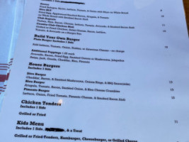 The Dive on Augusta St menu