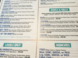 Jimmy Hula's Downtown Orlando menu