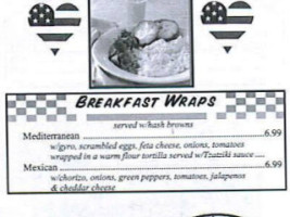 Flap Jacks Pancake House menu