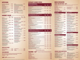 Listrani's Italian Gourmet menu