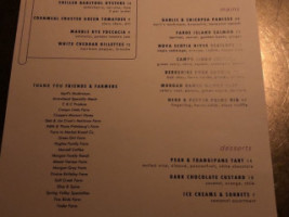 The Savoy At 21c menu