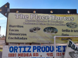 The Place Tortas menu