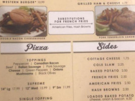 Quackers Grill menu