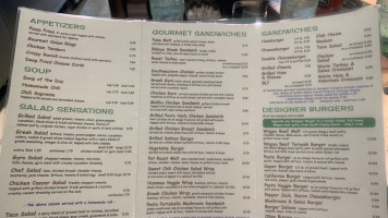 The Mint Cafe menu