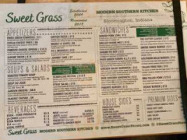 Southern Stone menu