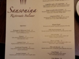 Sansonina Italiano food