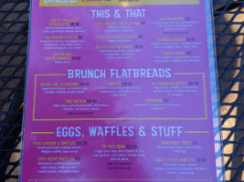 Flamingo A-go-go menu