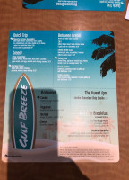 Gulf Breeze Cafe menu