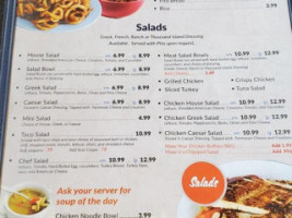 Caesars Coney Grill menu