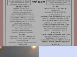 Renzo menu