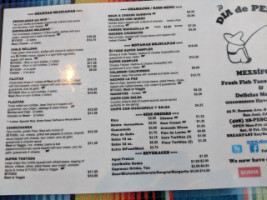 Dia De Pesca menu