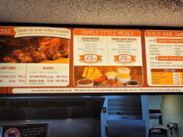 Soulman's B-que menu