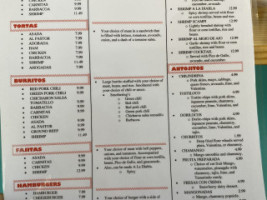 Taqueria Y Antojitos Los Lopez menu