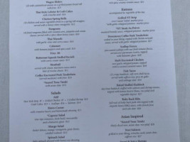 Downtown Bistro menu