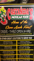 Castañeda's Mexican Food food