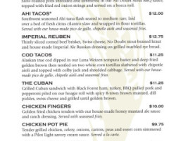 Elliott Bay Brewery Pub menu