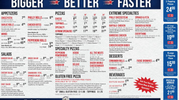 Five Star Pizza Sarasota menu