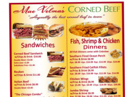 Mae Velma's Corned Beef menu