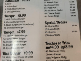 Krispy Krunchy Chicken menu