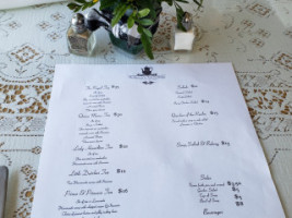 Mckennaas Tea Cottage menu