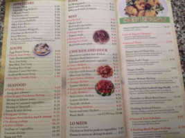 Golden Harvest menu