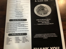 Thai Kitchen menu