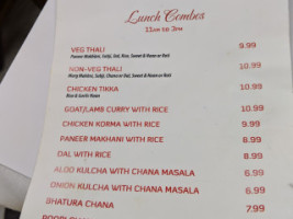 The Nawabs Kitchen menu