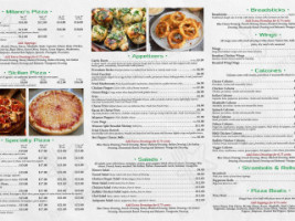 Milano's Pizza menu