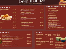 Town Hall Deli menu