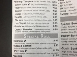 Happy At The Bay #16 Teriyaki Restraunt menu