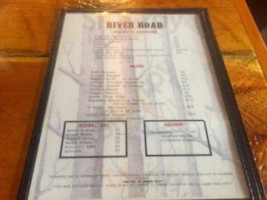 River Road Tavern menu