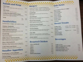 Corner Diner menu