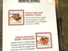 Breakfast Republic menu