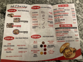 The Halal Hut menu