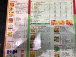 Bo Bo Kitchen menu