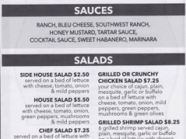 Rathskeller Food Spirits menu