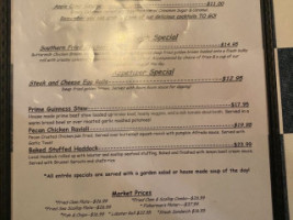 Gator's Pub menu