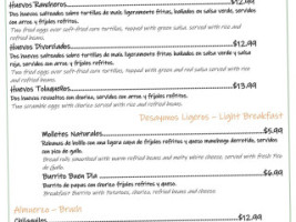 Mi Gusto Es Mexican Llc. menu