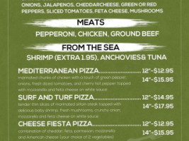 Mount Olive menu