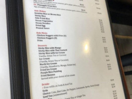 Sunny Thai menu