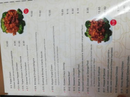 China King Sullivan menu