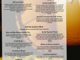 The 912 menu