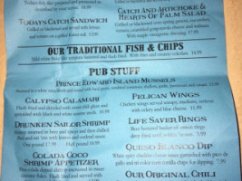 The Village Pub menu