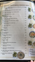 Vietnamese Chinese Noodle House menu